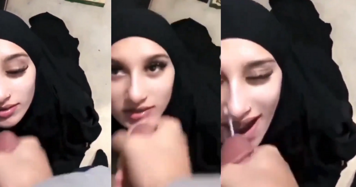 Busty amateur Muslim wife shares her daily life